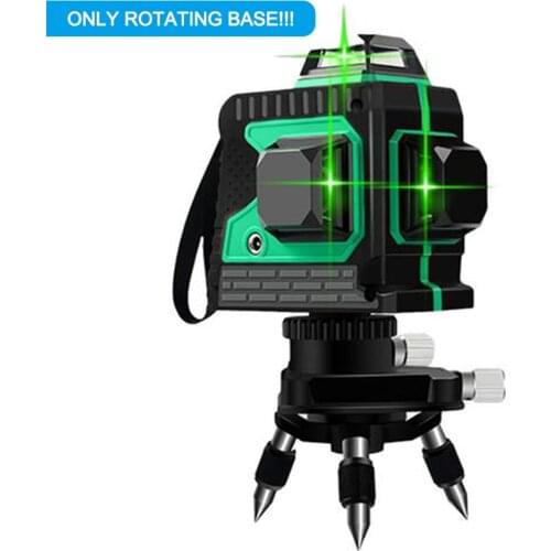 Laser Level Adapter Metal 360-Degree Rotating Base For Laser Level Tripod Connector, Threaded Mount Micro-adjust Fine Turning