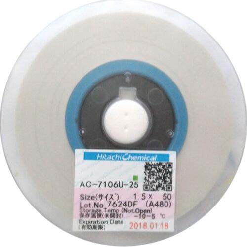 New Date And Original ACF Tape AC-7106U-25 For Mobile Phone Panel Repair Conductive Tape 0/1.2/2.0/3.0mm*50m in stock