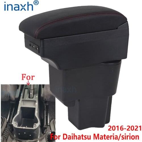 For Daihatsu sirion Armrest For Daihatsu Materia Car Armrest box central Store content Storage box Arm Auto parts 2016-2021