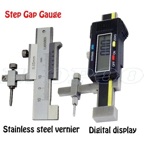0-10mm Step&Gap Gauge vernier Caliper Step gauge with exchangeable measuring point Vernier Caliper for auto checking