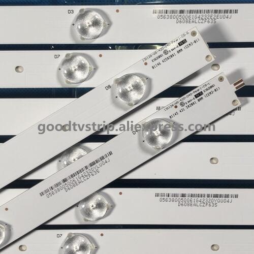 10 PCS/set LED backlight strip for SV0420A88 REV3 A B 131126-WS-420-040-PEAR1-C5-R/L tx-42as500e V42FWSD01