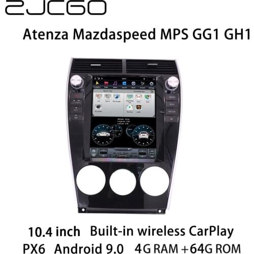 Car Multimedia Player Stereo GPS DVD Radio Navigation NAVI Android Screen for Mazda 6 Mazda6 Atenza Mazdaspeed MPS GG1 GH1