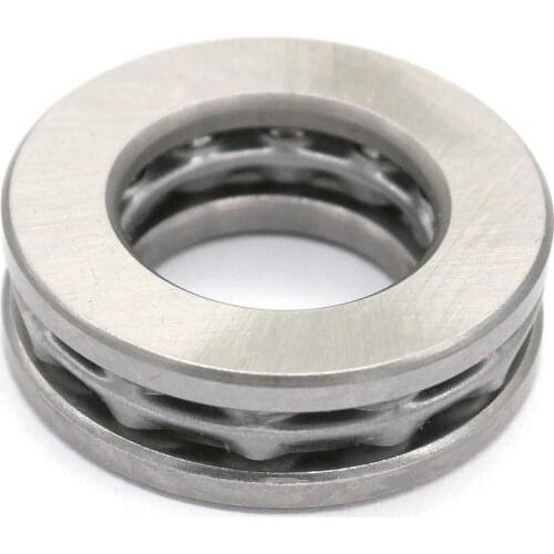 1)51103 17x30x9mm Axial Ball Thrust Bearing (2 Steel Races + 1 Cage)ABEC-1 For Hardware Accessories