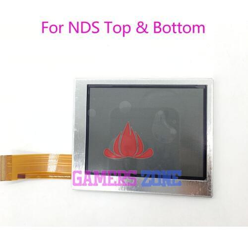 Original Top Bottom Upper Lower LCD Screen Display for Nintendo DS NDS Game Console LCD Screens