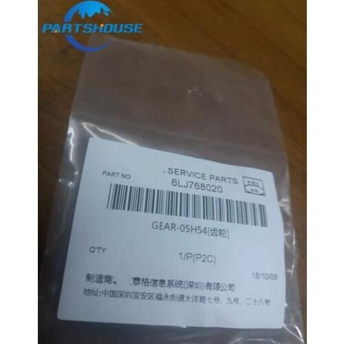 2Pcs Original new Main motor gear 54T 6LJ768020 for Toshiba E2006 2306 2506 2505 2007 2307 OEM motor engranaje del Motor gear