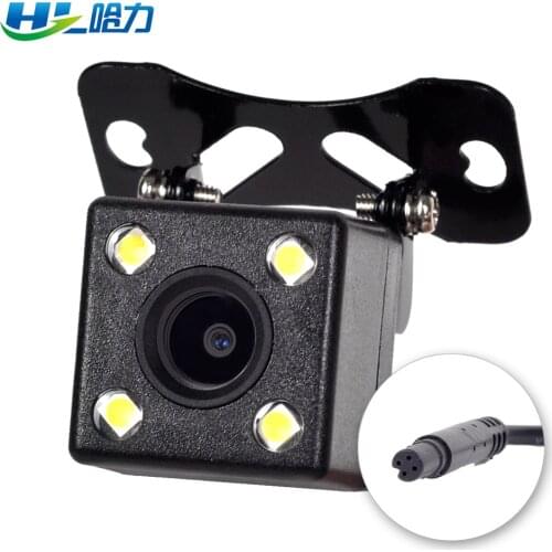 5-pin Rear View Camera for Car Dvr Car Mirror 4-pin Reverse Camera 2.5mm Jack With 6 meters Cable Night Vision