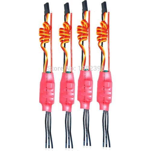 4 pcs/lot Simonk 12A ESC Electronic Speed Controller w/ Firmware for QAV250 RC Multicopter and Helicopter