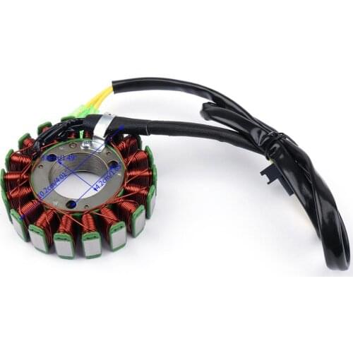 Artudatech Fit For Kawasaki VN750 Vulcan 750 1986-2006 VN750 Twin 1987-1989 Generator Stator Coil 21003-1118 Motor Parts