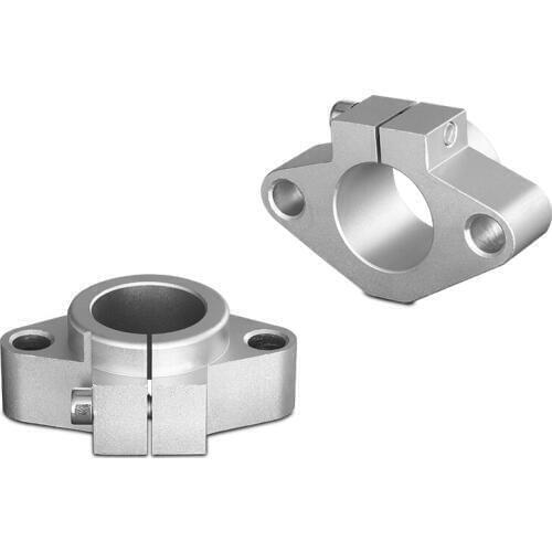 Free shipping 4pcs SHF12 8 10 SHF35 SHF13 SHF16 SHF20 SHF25 SHF30 linear rail shaft support XYZ Table CNC Router3D printer Part