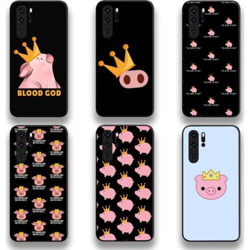Technoblade Blood God Phone Case For Huawei P20 P30 P40 lite E Pro Mate 40 30 20 Pro P Smart 2020