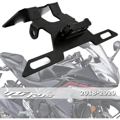 2020 License Plate Holder For YAMAHA YZF R15 V3 2018-2020 2019 Motorcycle Accessories Tail Tidy Fender Bracket Mount Motos Bike