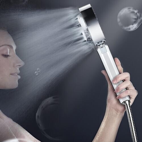 Pressurized Double-Sided Shower Head Shower Household Spa Shower Head Bathroom Shower Head Water-Saving Nozzle