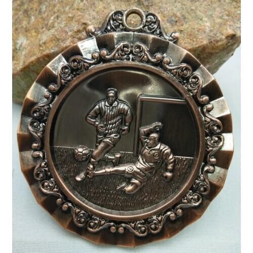 Football Medals Custom School Order Small Games Gold Silver Bronze Medal Game Communication Ability/self-confidence Developing