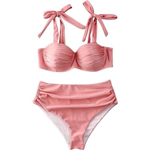 GuliriFei Pink Swimwear