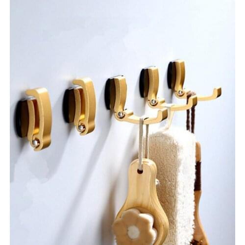 Hook Wall Mount Punch Free Hanger Aluminum Foldable Storage Rack Home Supply Hook Wall Mount Punch Free Hanger Rack Supply Hook