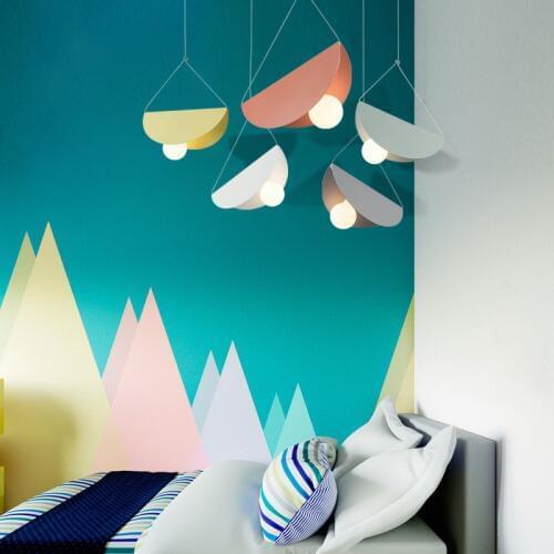 Nordic Minimalism droplight Angle adjustable E27 small pendant lights, Home decor lighting lamp and Bar Showcase spot light