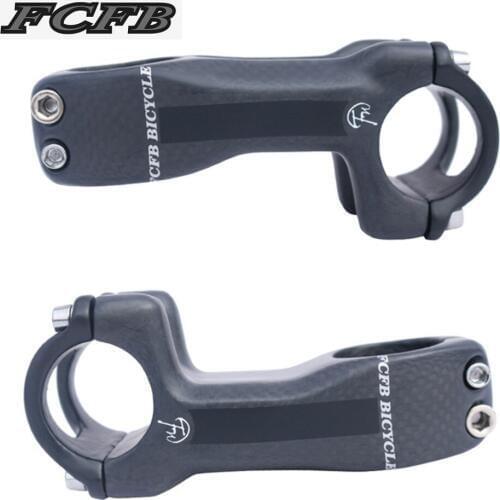 FCFB matt gray full carbon mountain bike road bike stem frok diameter 28.6 mm 31.8mm handlebar 25.4mm 31.8mm FW-ST-C-1GA