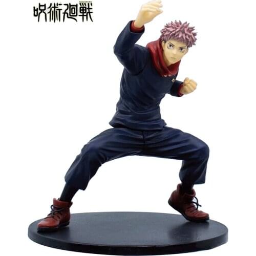 2021 The New Jujutsu Kaisen Action Animal Figure Modle Gojo Satoru Megumi Yuji Figurine 20CM PVC Favorites Figma Doll