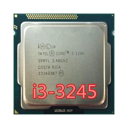 Intel I3 3245 Dual-Core 3.4GHz LGA 1155 TDP 55W 3MB Cache i3-3245 Qualification Sample free shipping