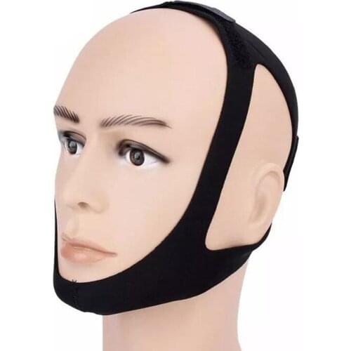 Anti Snore Belt Stop Snoring Chin Strap Woman Man Night Sleeping Aid Tools Snoring Protection Jaw Snore Stopper Bandage One Size