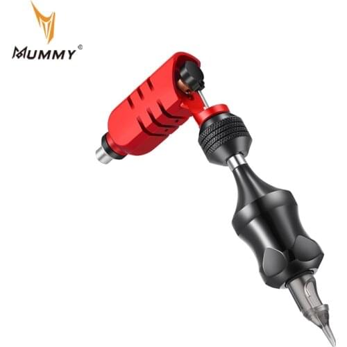 Mummy Rotary Tattoo Machine Gun Durable Grip Aluminum Alloy Liner Shader RCA Interface Cord Makeup Tattoo Pen Power Supply