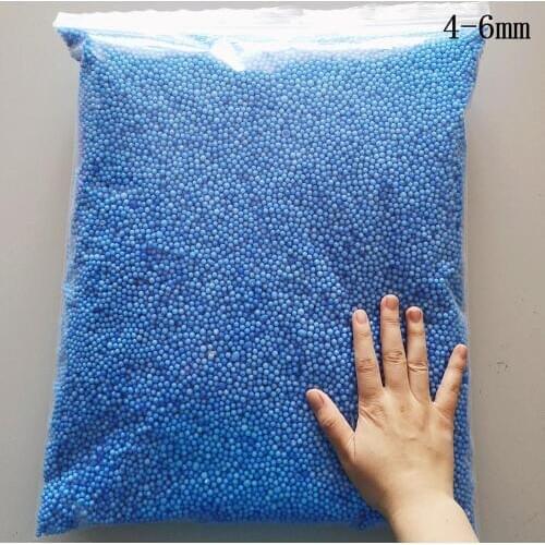 250g 4-6mm Bleeding Polystyrene Styrofoam Balls DIY Snow Mud Particles Accessories Slime Ball Small Tiny Foam Beads Foam Filler
