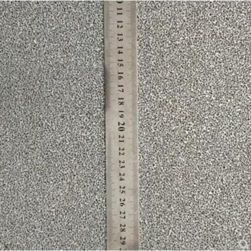 Spot 10mm thick through hole 60% foamed aluminum experimental grade foam aluminum / electronic wave shielding / sound absorption