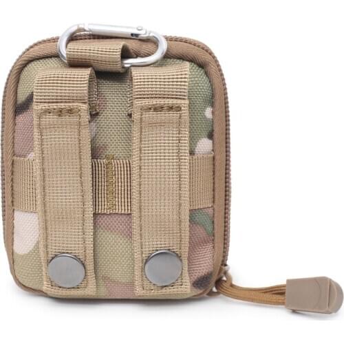 Outdoor Portable Molle Utility Bag Hunting Bag Foldable Belt Pouch Tactical Waist Pouch Camping Drawstring Waist Pack s
