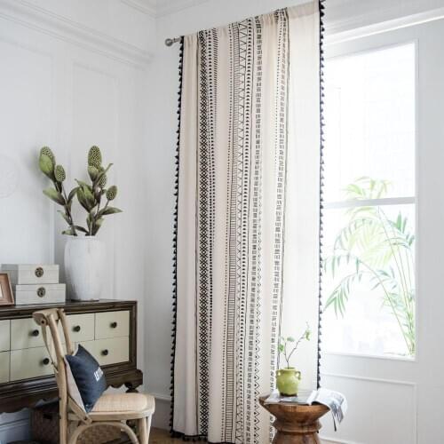 ZD Cotton Curtains For Windows