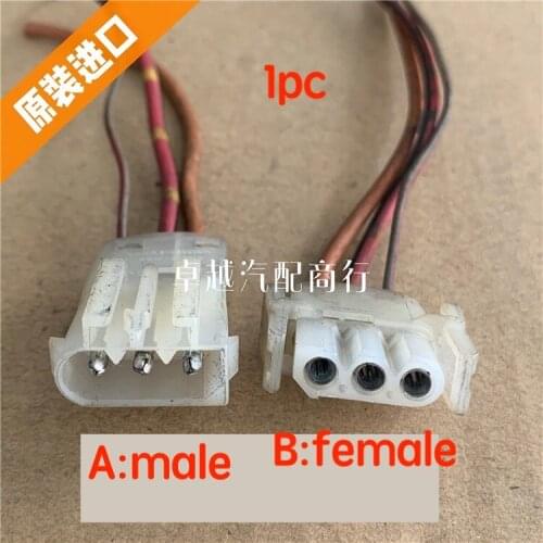 1pc second hand for BMW 3 Series 5 Series 520 525 7 Series 730 740 750 air conditioning blower resistance plug cable original