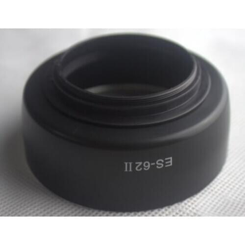 Whole Sale 10 pcs New Plastic Lens hood lenses screw in type for Canon ES-62II 50mm f/1.8 II Nikon 50mm f/1.8D Free Shipping
