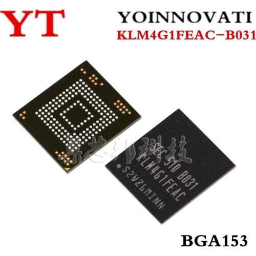 5PCS/LOT KLM4G1FEAC-B031 BGA EMMC KLM4G1FEAC B031 BGA153