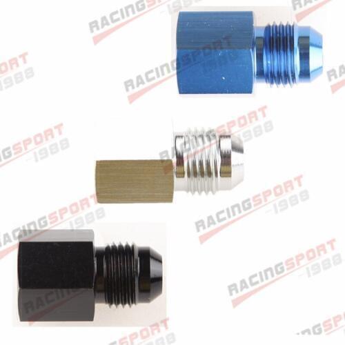 6AN AN6 Male To 1/8" NPT Female Straight Adaptor Fitting Aluminum
