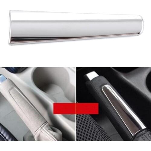 ABS Chrome ST Handbrake Trim Sticker For New Focus ST Interior Decoration Handbrake Sequin For Ford For Focus 2 MK2 3 MK3 MK4