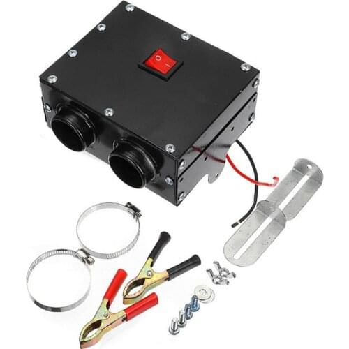 Car Heater Fan Manual Automobile Warmer Defroster 12V/24V Air Diesels Portable Auto Car Van Heater Windscreen Car Accessories