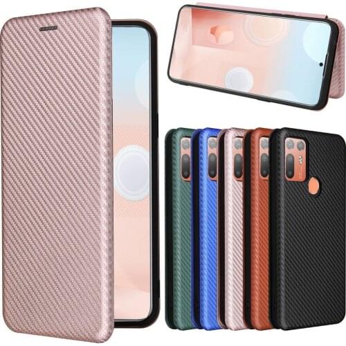 Sunjolly Case for HTC Desire 20 Plus Wallet Stand Flip PU Leather Phone Case Cover coque capa HTC Desire 20 Plus Case Cover