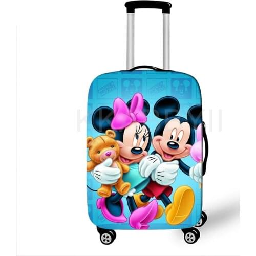 Luggage Protective Cover For 18 to 30 inch Fashion Mickey Mouse suitcase Elastic Dust Bags Case Travel Accessories