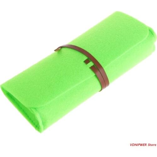 Felt Sunglasses Bags Cases Portable Soft Glasses Package Accessories Belt Closure