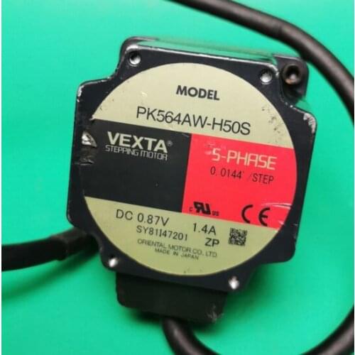 PK564AW-H50S servo motor , used in good condition . 80% appearance new , good working , free shipping
