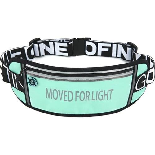 Touch screen waist bag outdoor running mobile phone waist bag female personal invisible sports belt multifunctional