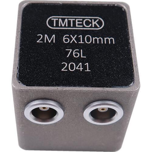 Creep waves dual crystal probe 2Mhz 6X10mm model 2P6X10 76L