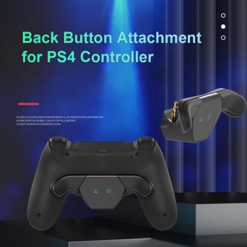 Extended Back Button Attachment Joystick Rear Mapping Key With LED Display For PS4 Controller Game Accessories