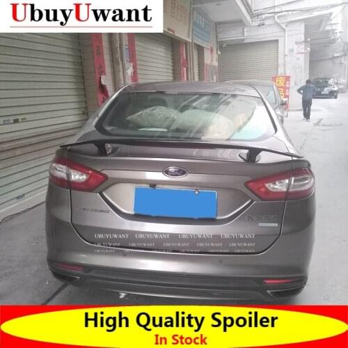 General Purpose Car Styling ABS Material And Surface Carbon Fiber Rear Spoiler For Ford Mondeo 2014-2020 Universal Car Spoiler