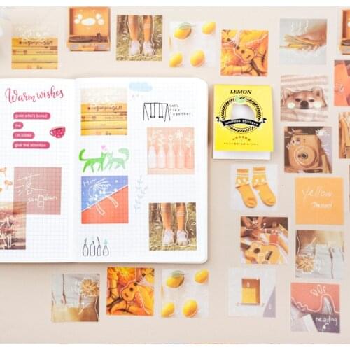 XINAHER 30pcs/lot Ins style luminous series paper sticker package DIY diary Journal decoration sticker album scrapbooking