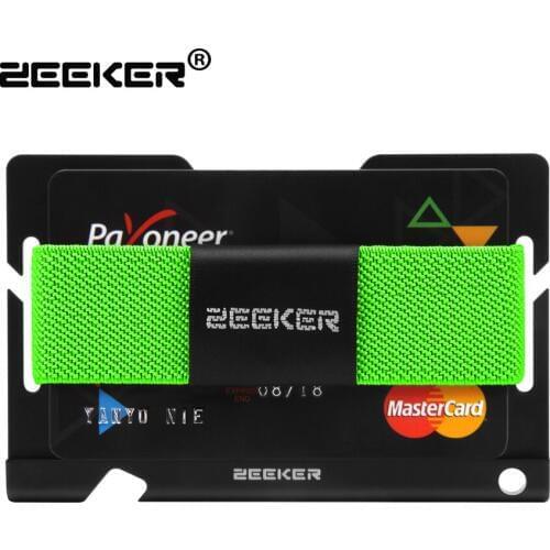 ZEEKER New Design Credit Card Holder Stylish Travel Wallet Women Bags