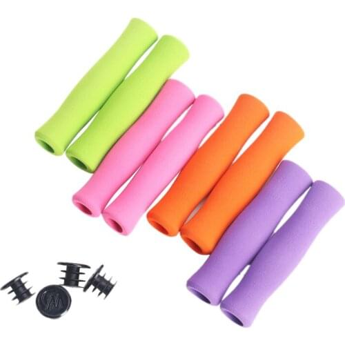 1Pair Outdoor MTB Mountain Bike Handlebar Grips Cover Useful Cycling Bicycle Grips Anti-slip Support Grips Bike Part
