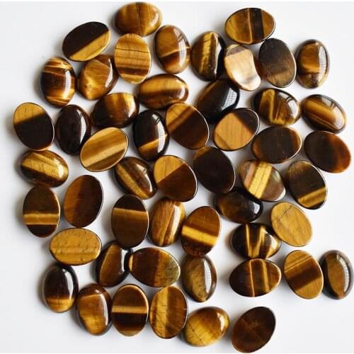 2020 Fashion bestselling good quality natural tiger eye stone Oval CAB CABOCHON jewelry beads 13x18mm wholesale 50pcs/lot free