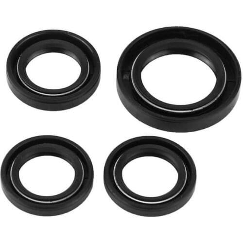4 Pcs Oil Seal Engine Crankshaft Gear Crank Case Oil Seal for most GY6 125cc 150cc 152 QMI 157QMJ