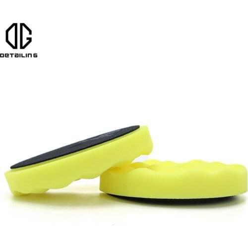 5 inch Wholesale Car Detailing Foam Polishing Pad 145mm German Sponge Buffing Pad for Dual Action Polisher