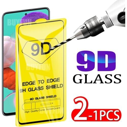 9D Protective Glass On For Samsung Galaxy A71 A70s A51 A50 Screen Protector Tempered Glass for sumsung A21s A20S trempe verre